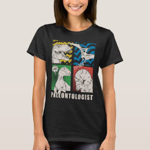 Camiseta Futuro Paleontólogo Explorador de Dinossauros Meni