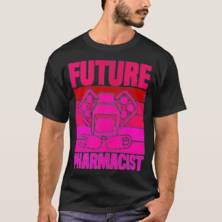 Camiseta Futuro Presente Farmacêutico para Doutorado em Far