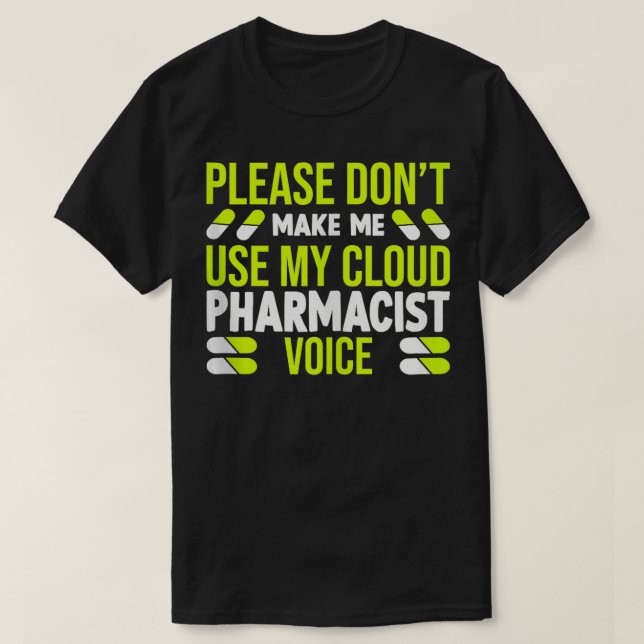 Camiseta Futuro Presente Farmacêutico para Doutorado em Far (Frente do Design)