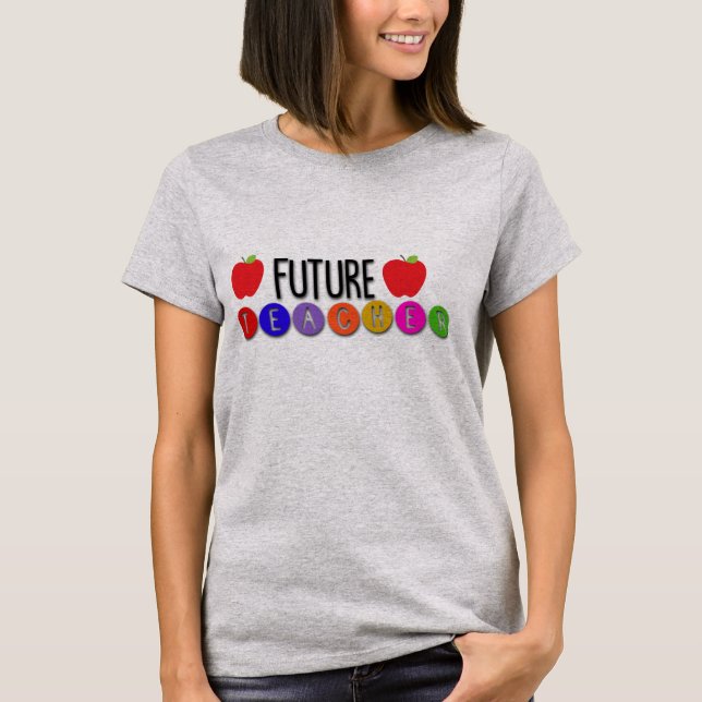 Camiseta Futuro professor Apple Design T-Shirt (Frente)