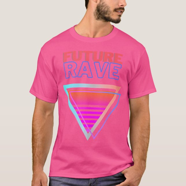 Camiseta Futuro Rave - Fato De Edm - Rave De Edm (Frente)