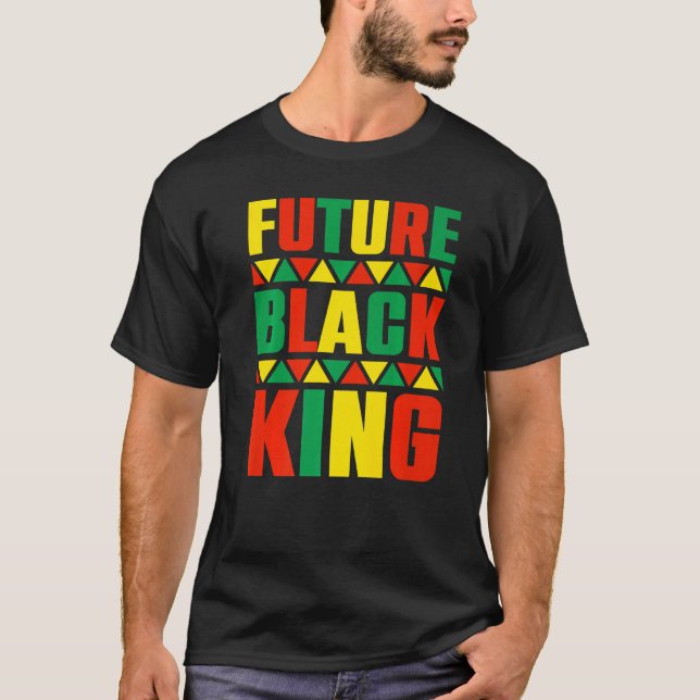 Camiseta Futuro Rei Negro (Frente)