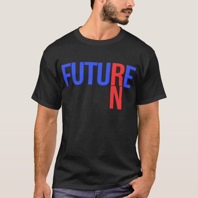 Camiseta FUTURO RN (preto) (Frente)