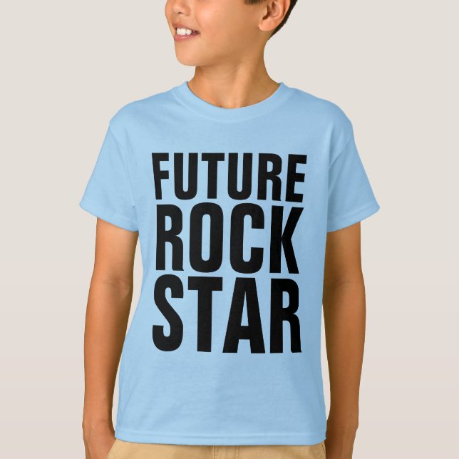 CAMISETA FUTURO ROCK STAR KIDS T-SHIRTS (Frente)