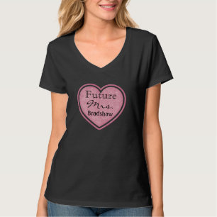 Camiseta Futuro T-Shirt Coração Noiva