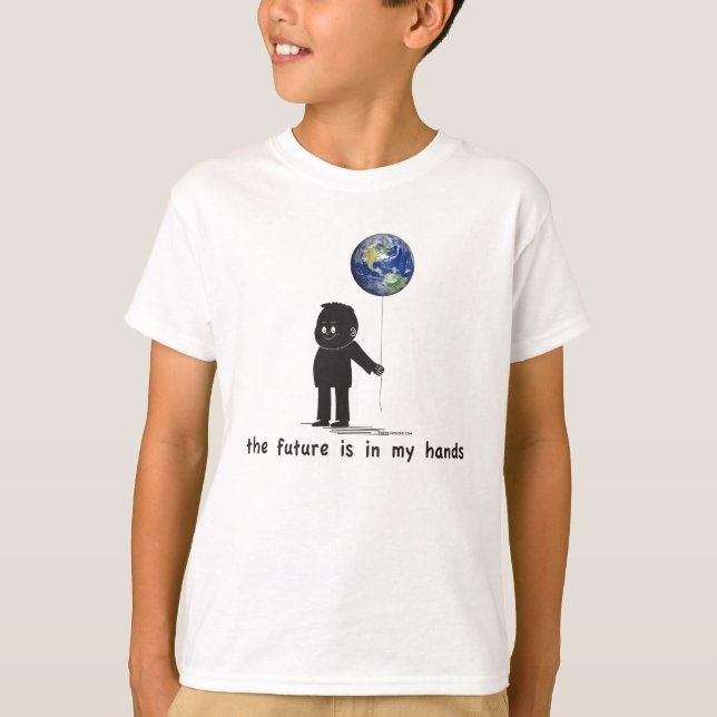 Camiseta Futuro - t-shirt do menino (Frente)