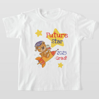 Camiseta Futuro T-Shirt para Graduação em Estrelas - Foguet