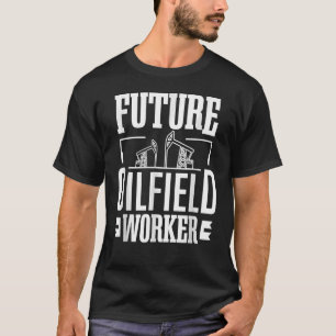 Camiseta Futuro Trabalho Oleícola - Petróleo por Rig Kid In