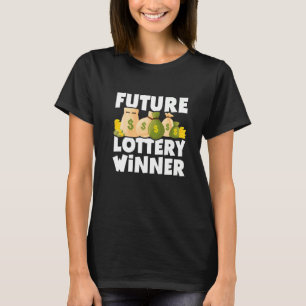 Camiseta Futuro vencedor da Loteria Trabalho e Escritório G