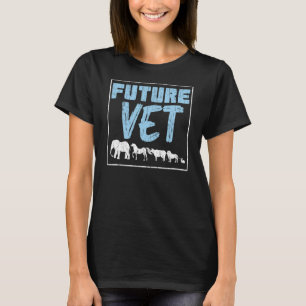 Camiseta Futuro Vet Médico Estudos Veterinários