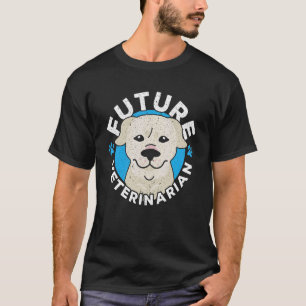 Camiseta Futuro Veterinário Veterinário Animal Doctor Veter
