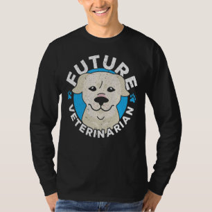 Camiseta Futuro Veterinário Veterinário Animal Doctor Veter