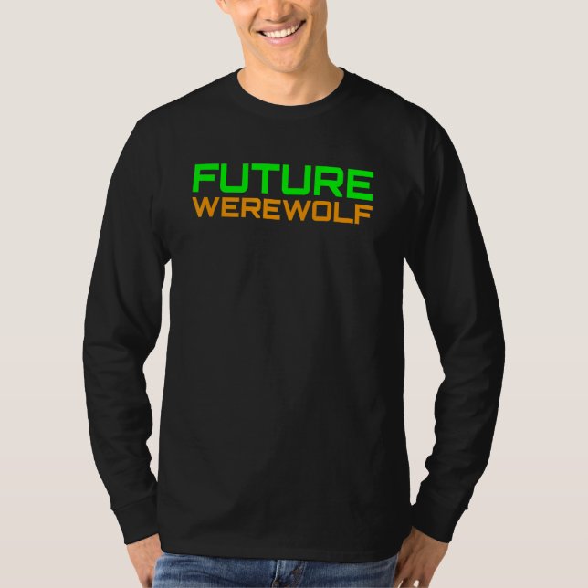 Camiseta FUTURO WEREWOLF Folklore Animal Science Ficha Ha (Frente)