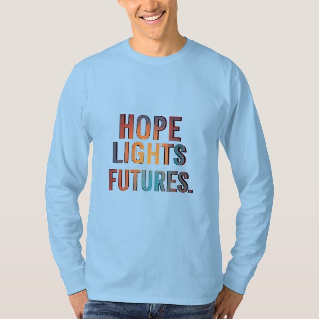 Camiseta Futuros das Luzes de Esperança (Frente)