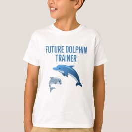 Camiseta Futuros jovens do Dolphin Trainer