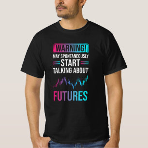 Camiseta Futuros Mercado de Ações Comerciais
