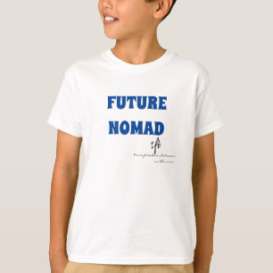Camiseta Futuros Nômadas - Meninos azuis