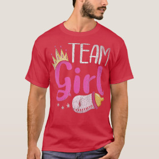 Camiseta Futuros Pais Equipe Rapariga Anunciando Sexo