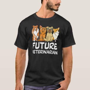 Camiseta Futuros Veterinários Veterinários Vet Tech