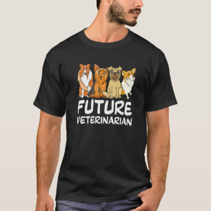 Camiseta Futuros Veterinários Veterinários Vet Tech
