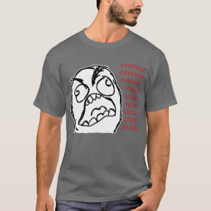 Camiseta Fuuuu do fuuu da cara da raiva
