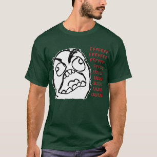 Camiseta Fuuuu do fuuu da cara da raiva