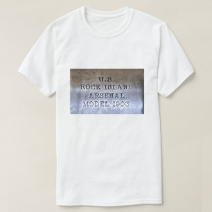 Camiseta fuzil Rock Island Arsenal M1903 Springfield