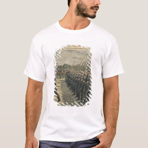 Camiseta Fuzileiros navais na parada na revisão do 14a