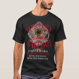 CAMISETA FV COHO LEALDADE HONRA HALIBUT DIVE BAR WASILLA