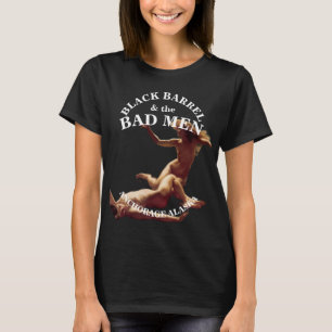 CAMISETA FV COHO PRETO BARRIL HOMENS MAUS ANCHORAGE ALASKA