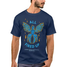 FVHS Firebird - Todos Disparados, T-Shirt Marinho