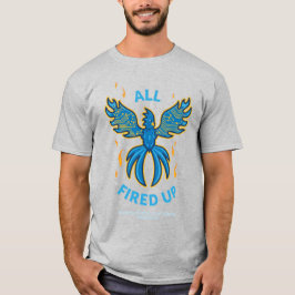 Camiseta FVHS Firebird - Tudo Causado, T-Shirt de Cinza