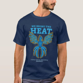 Camiseta FVHS - Trazemos o calor, Marinho