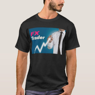 Camiseta FX operador desenhar preço de mercado no ecrã táct