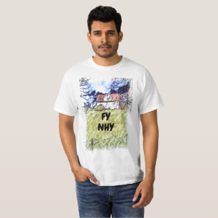 Camiseta Fy nhy minha casa em galês