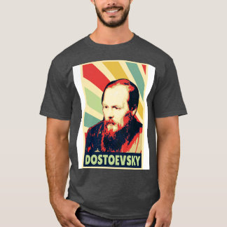 Camiseta Fyodor Dostoevsky Vintage Colors