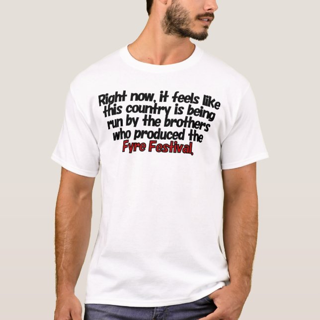 Camiseta Fyre Festival (Frente)