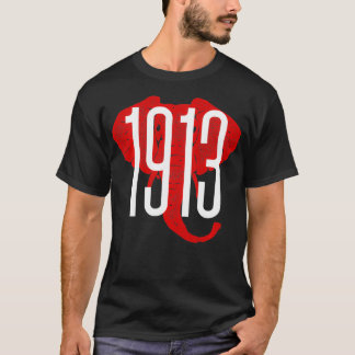 Camiseta G1913 Bold Elephant Background College