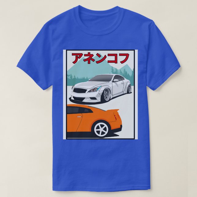 Camiseta G37 vs GTR (Frente do Design)