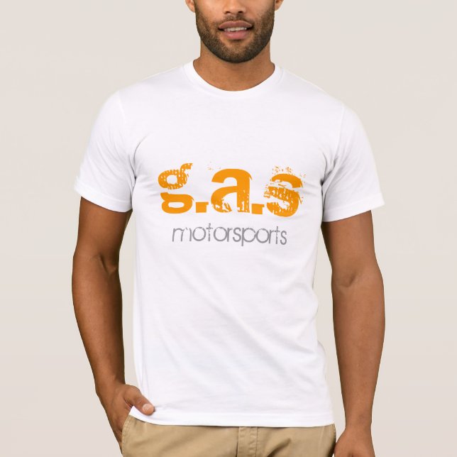 Camiseta g.a.s, motorsports (Frente)