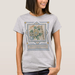 Camiseta G Criação de floração amarela