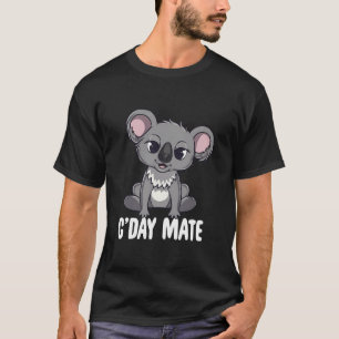 Camiseta G. Day Mate australiano Kawaii Koala Austrália Lan