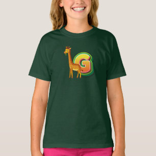 Camiseta G de Girafa