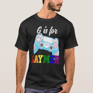 Camiseta G É Para Gaymer Gaming Controller Orgulho gay Lgbt