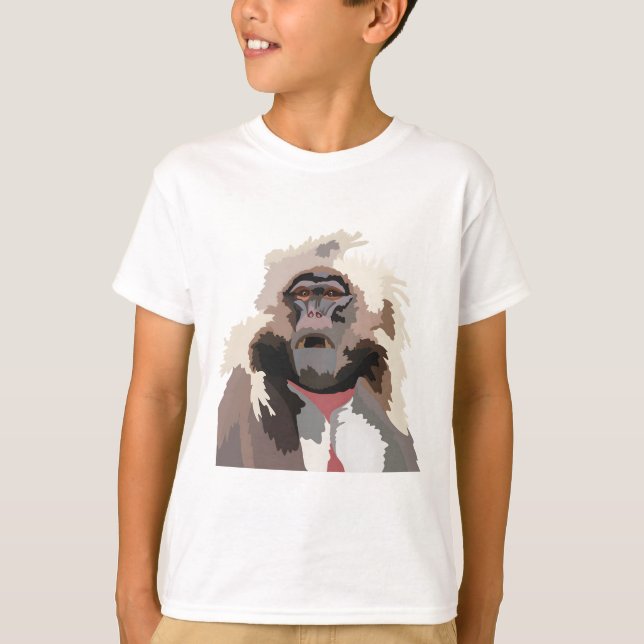 Camiseta G é para Gelada Baboon (Frente)