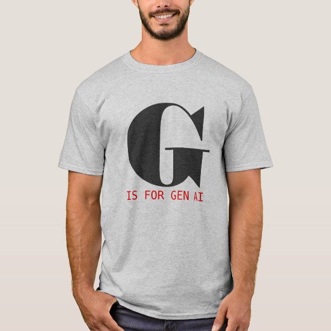 Camiseta G é para Gen AI (Frente)