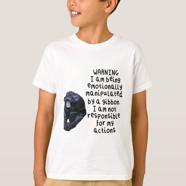 Camiseta G é para Gibbon (Frente)