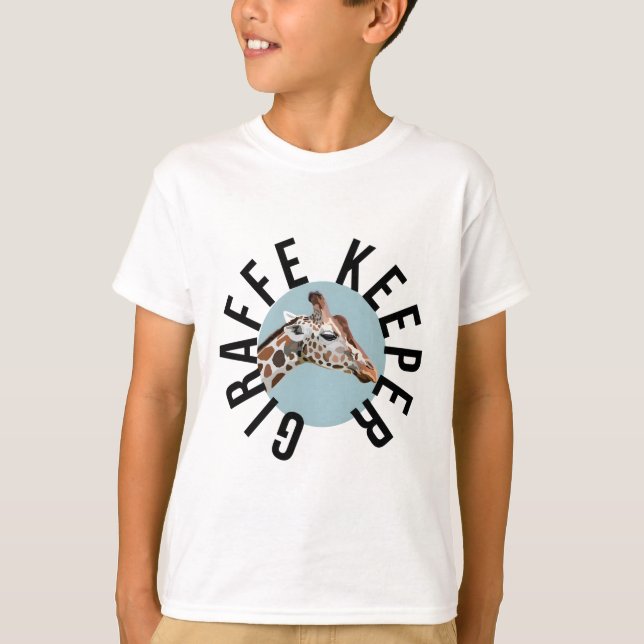 Camiseta G é para Giraffe Keeper (Frente)