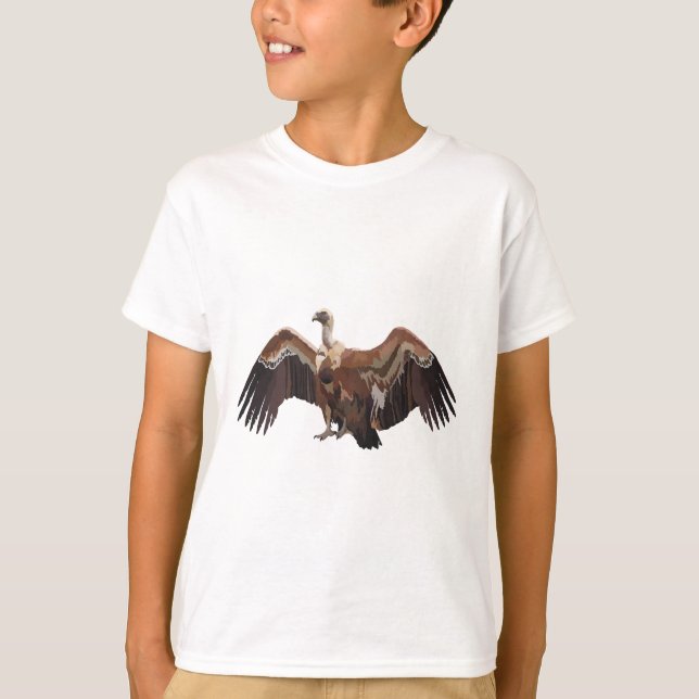 Camiseta G é para Griffon Vulture (Frente)