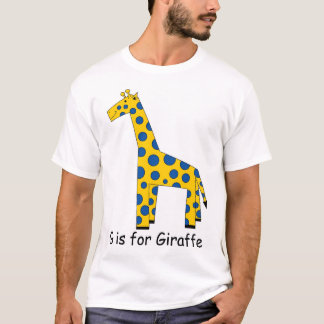 Camiseta G é para o girafa